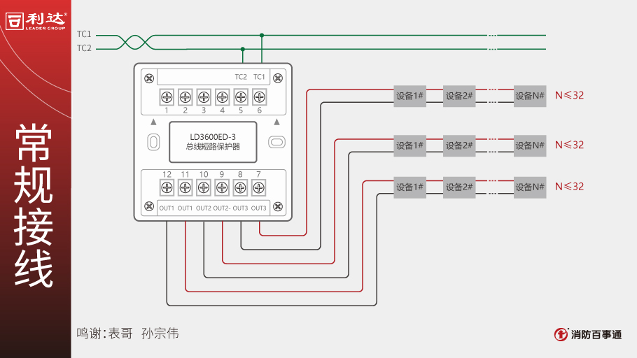 LD3600ED-3模塊接線